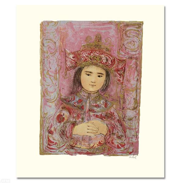 "Child of the East" Limited Edition Lithograph by Edna Hibel (1917-2014), Number