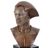 Image 2 : Thomas Blackshear, "Remembering" Limited Edition Mixed Media Sculpture on Marble