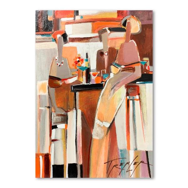 Yuri Tremler, Hand Signed Limited Edition Serigraph on Board with Letter of Auth