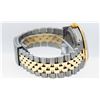Image 5 : Rolex Mens 2 Tone Maroon & Ruby Channel Set Diamond Datejust Wristwatch
