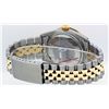 Image 6 : Rolex Mens 2 Tone Maroon & Ruby Channel Set Diamond Datejust Wristwatch