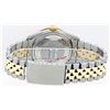 Image 9 : Rolex Mens 2 Tone Maroon & Ruby Channel Set Diamond Datejust Wristwatch