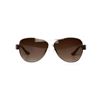 Image 2 : MOSCHINO MO 594 SUNGLASSES - BLACK/SMOKE (01) LENS SIZE 63-11-135MM