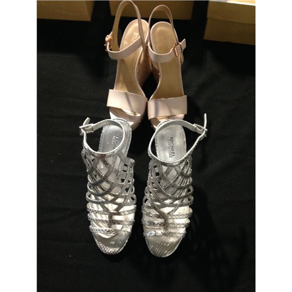 2 PAIRS OF LADIES MICHAEL KORS DRESS SHOES SIZE 6/6.5