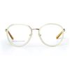Image 2 : BALENCIAGA DESIGNER READING GLASSES BAL 0147 - MOTHER OF PEARL GOLD (U29) LENS SIZE 50-21-140