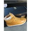 Image 2 : 2 SIX HUNDRED FOUR LEATHER UNISEX SHOES SIZE 5 AND 9 MEN'S IN SMOOTH MIMOSA  $300 AND