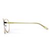Image 3 : BALENCIAGA DESIGNER READING GLASSES BAL0109 - HORNE PALADIUM HONEY (806)  LENS SIZE 51-18-140MM