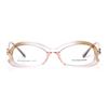 Image 2 : BALENCIAGA PARIS DESIGNER READING GLASSES - BAL 0044 - SHADED POWDER LENS SIZE 51-17-140MM