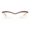 Image 2 : BALENCIAGA PARIS DESIGNER READING GLASSES BAL 0089 - RED WHITE GREY (VDD) LENS SIZE 51-19-140MM
