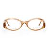 Image 2 : BALENCIAGA PARIS DESIGNER READING GLASSES  BAL0117 LIGHT BROWN POWDER(WLG) LENS SIZE 50-18-135MM
