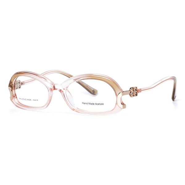 BALENCIAGA PARIS DESIGNER READING GLASSES BAL 0044 - SHADED POWDER (A02) LENS SIZE 51-17-140MM