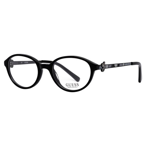 GUESS DESIGNER READING GLASSES GU 2258 - BLACK LENS SIZE 49-19-135MM
