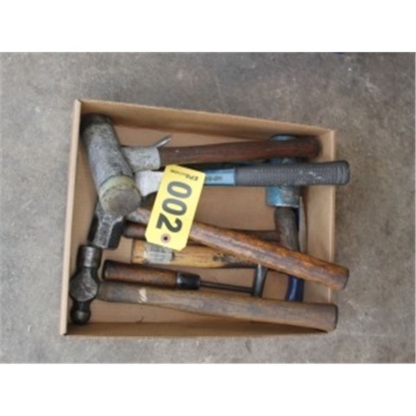 8 VARIOUS HAMMERS
