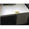 Image 1 : 5 DRAWER WHITE DESK C/W CONTENTS IN DRAWERS