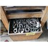 Image 1 : BOX OF VARIOUS BOLTS, NUTS & CHAINS