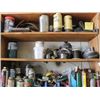 Image 3 : CONTENTS ON SHELF, BOLTS, ORGANIZERS, VARIOUS NUTS, BOLTS & RIVETS