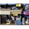 Image 1 : SHELF OF VARIOUS NUTS, BOLTS & BEARINGS