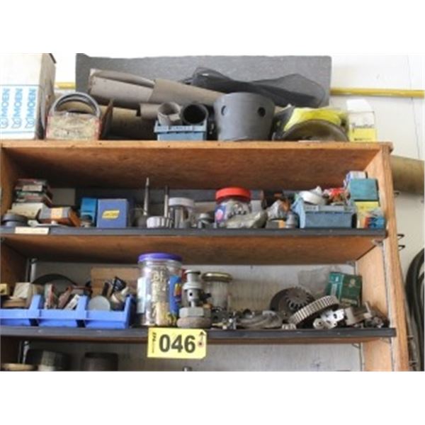 QUANTITY OF MISC OF WOOD SHELF