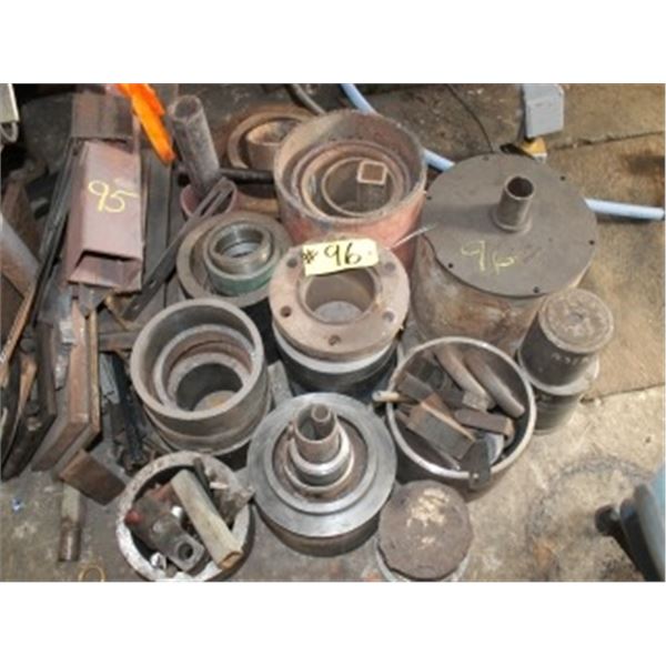 THICK WALL PIPE PIECES & MISC STEEL