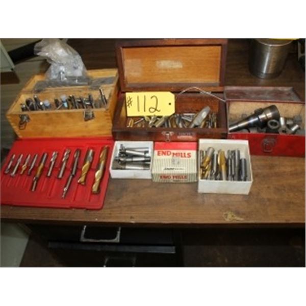 ASSORTED MILLING BITS