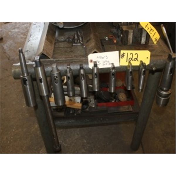 ARBOURS FOR LATHE OR DRILL PRESS