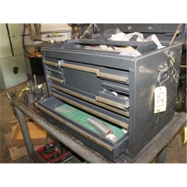 BLACK TOOLBOX C/W CONTENTS