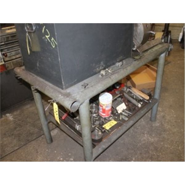 50" X 27" STEEL TABLE