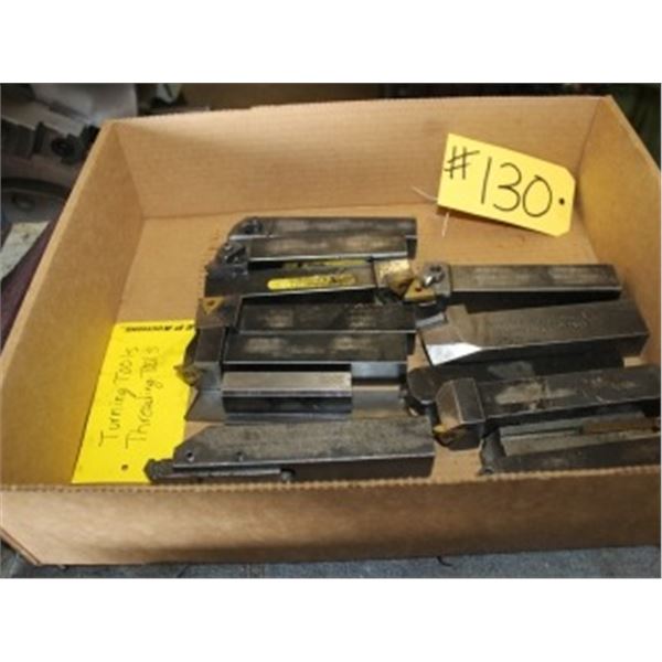 TURNING TOOLS & THREADING TOOLS