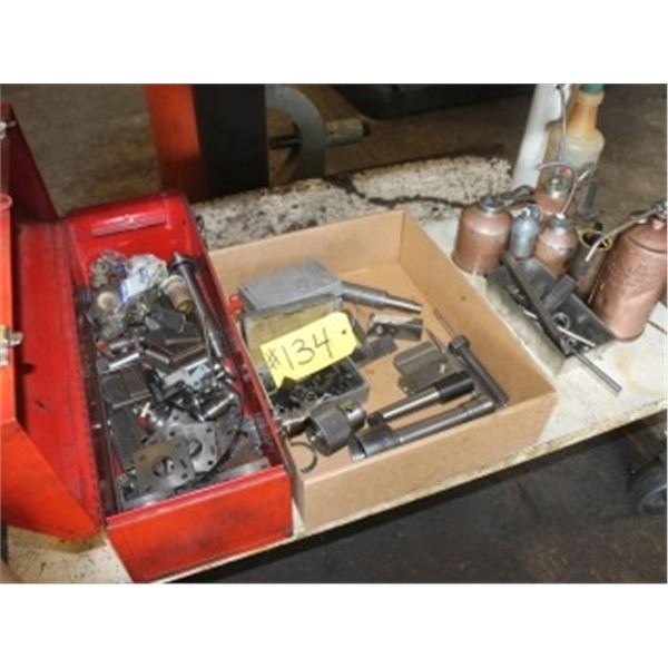 OIL CANS, MACHINING TOOLS & SHIMS