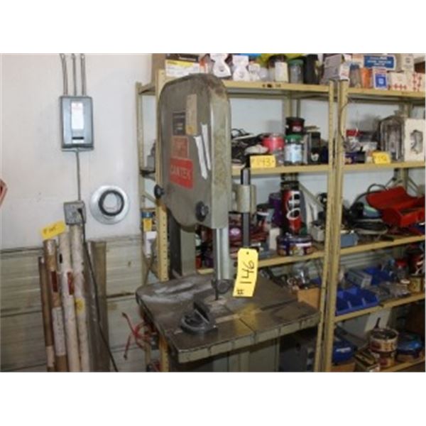 METORA VMB10 BAND SAW C/W EXTRA BLADES ON THE WALL