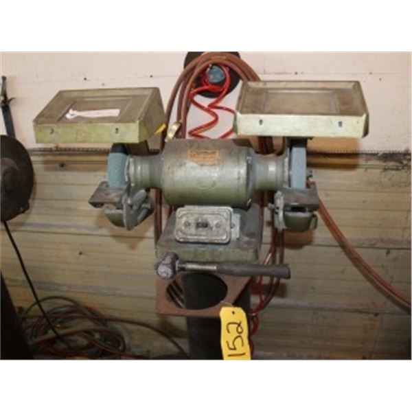 MILLER BENCH GRINDER ON STAND