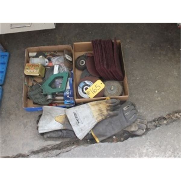 WELDING GLOVES, SCRUB PADS, WELDING DISCS & MISC