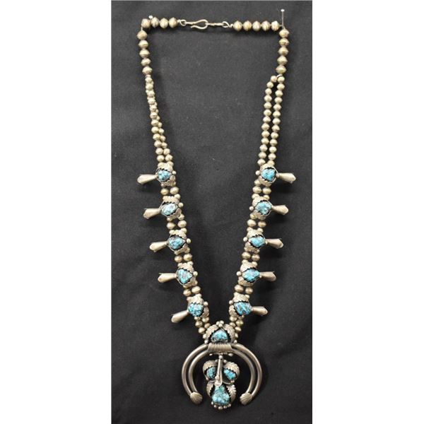 NAVAJO INDIAN NECKLACE (CARL LUTHEY)