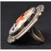 Image 2 : ZUNI INDIAN RING (RONNIE & OLIVIA CALAVAZA)