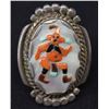 Image 6 : ZUNI INDIAN RING (RONNIE & OLIVIA CALAVAZA)