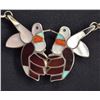 Image 4 : ZUNI INDIAN NECKLACE ( BOBBY & CORRAINE SHACK)