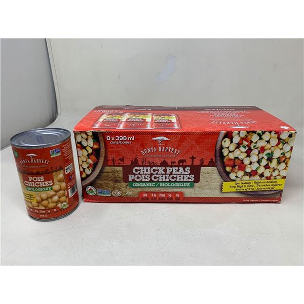 Case Dunya Harvest Chick Peas 8 x 398ml