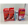 Image 1 : Lot of 3 childrens tylenol & advil