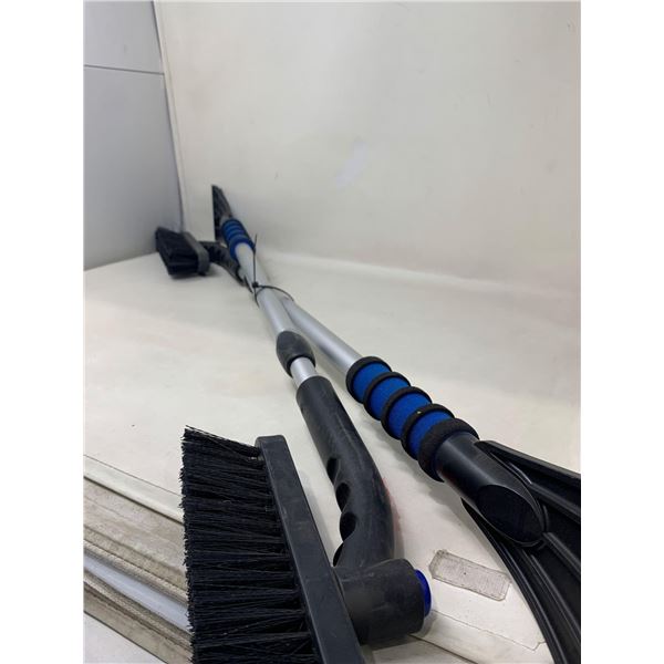 Lot of 2 NEW Adjustable snow brushes