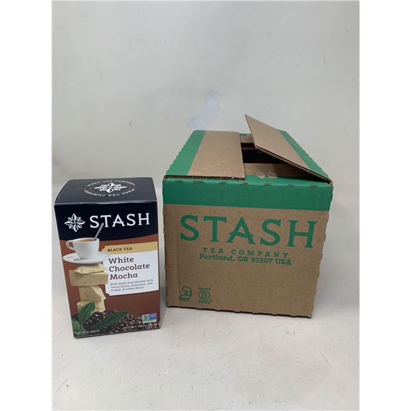 Case of Stash white choc mocha tea 6 x 36g