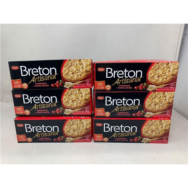 Breton Artisan Crackers 6 x 150g
