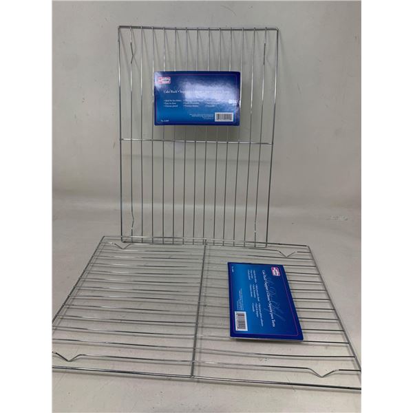 Lot of 2 NEW Wire cooling racks