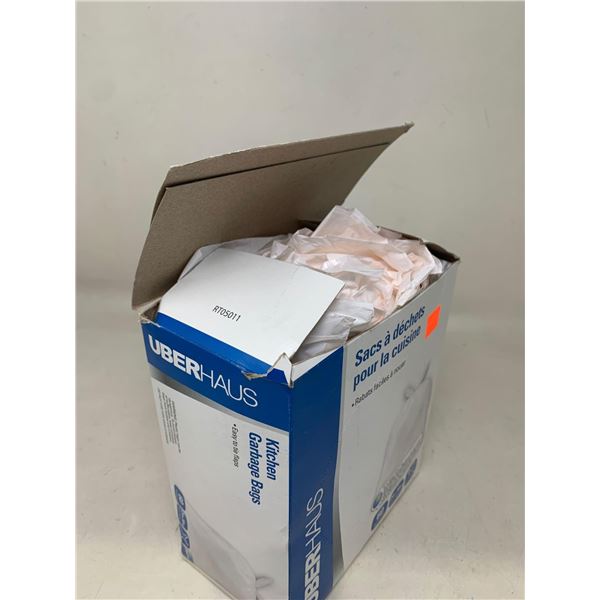 Box of Uberhaus Kitchen garbage bags 24 x 30 inch