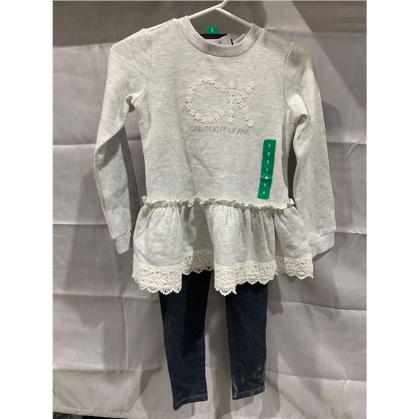 NEW Calvin Klein Girls Pant & Top Set size 8