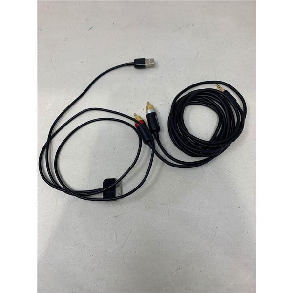 Lot of 2 audio & computer cables