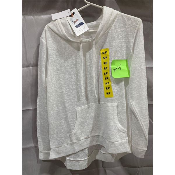 NEW longs sleeve hoodie womens top - S.Â