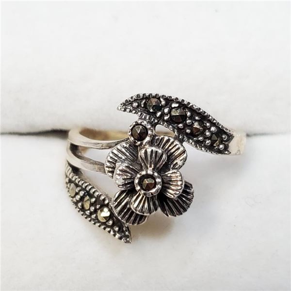 Silver Marcasite Ring, Suggested Retail Value $120