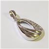 Image 2 : Silver Cubic Zirconia Pendant, Suggested Retail Value $100