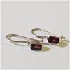 Image 2 : Silver Garnet Earring & Pendant Set, Suggested Retail Value $100