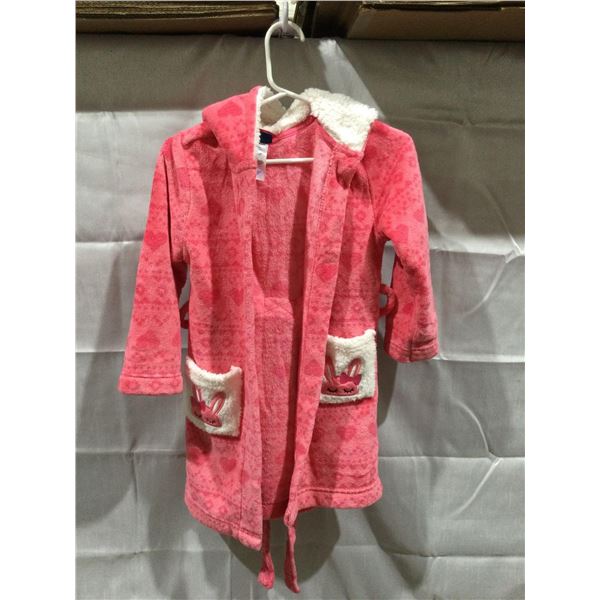 NEW Pekkle kids ultra fuzzy bath robe size 6